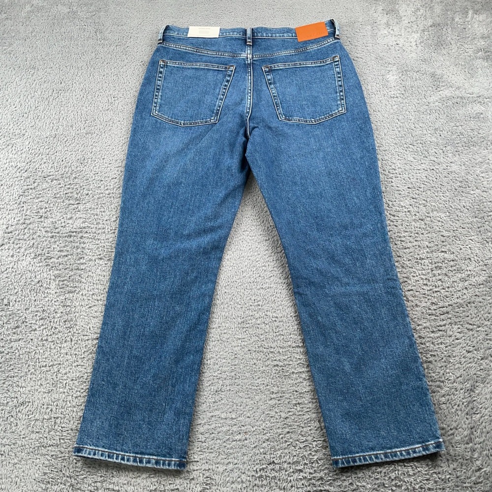 Everlane The Original Cheeky Jean Womens 30 Blue Straight Leg High Rise 31x26 - Picture 4 of 11